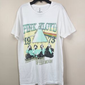 Pink Floyd 1973 The Dark Side Of The Moon Short Sleeve Graphic Tee Medium